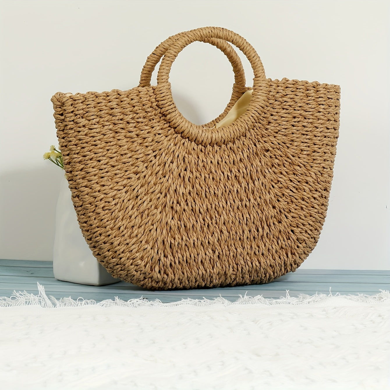 Bolsa Meia Lua Artesanal