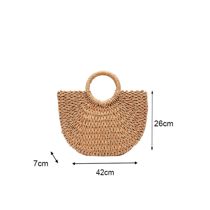 Bolsa Meia Lua Artesanal